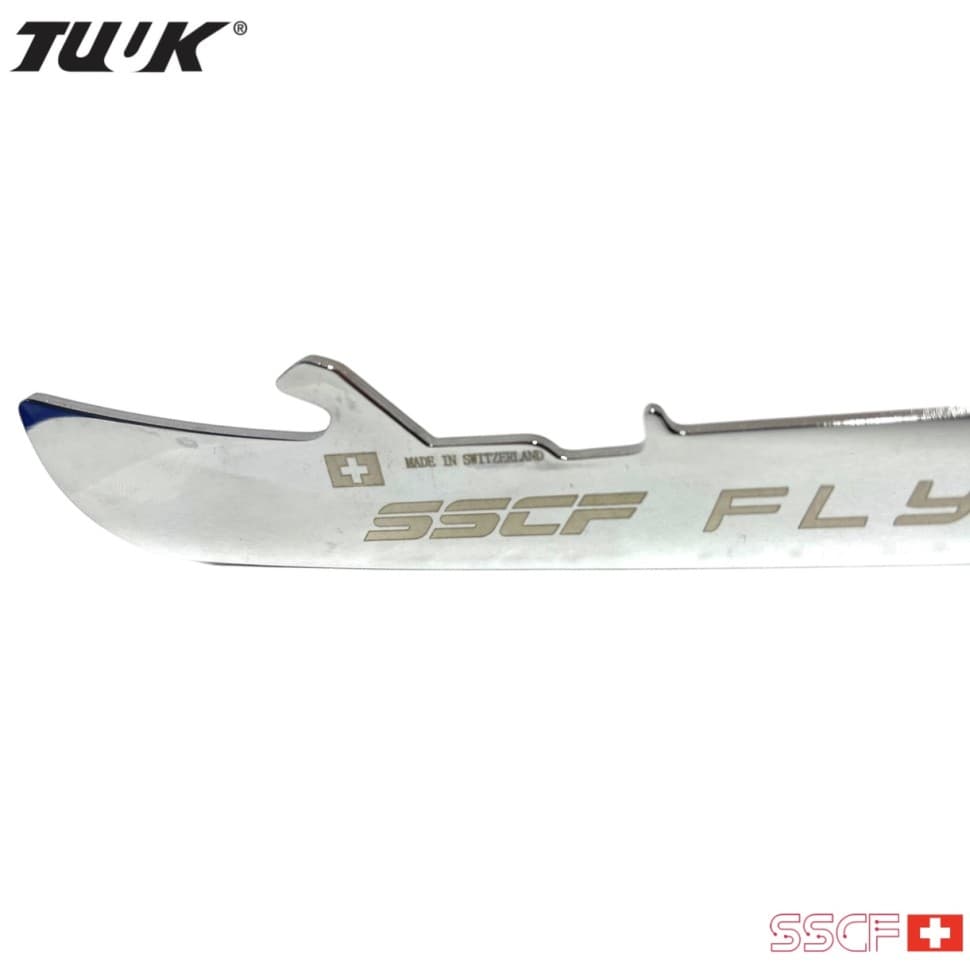 Хоккейные лезвия SSCF PRO FLYING STEEL CHROMIUM TUUK EDGE - миниатюра 2