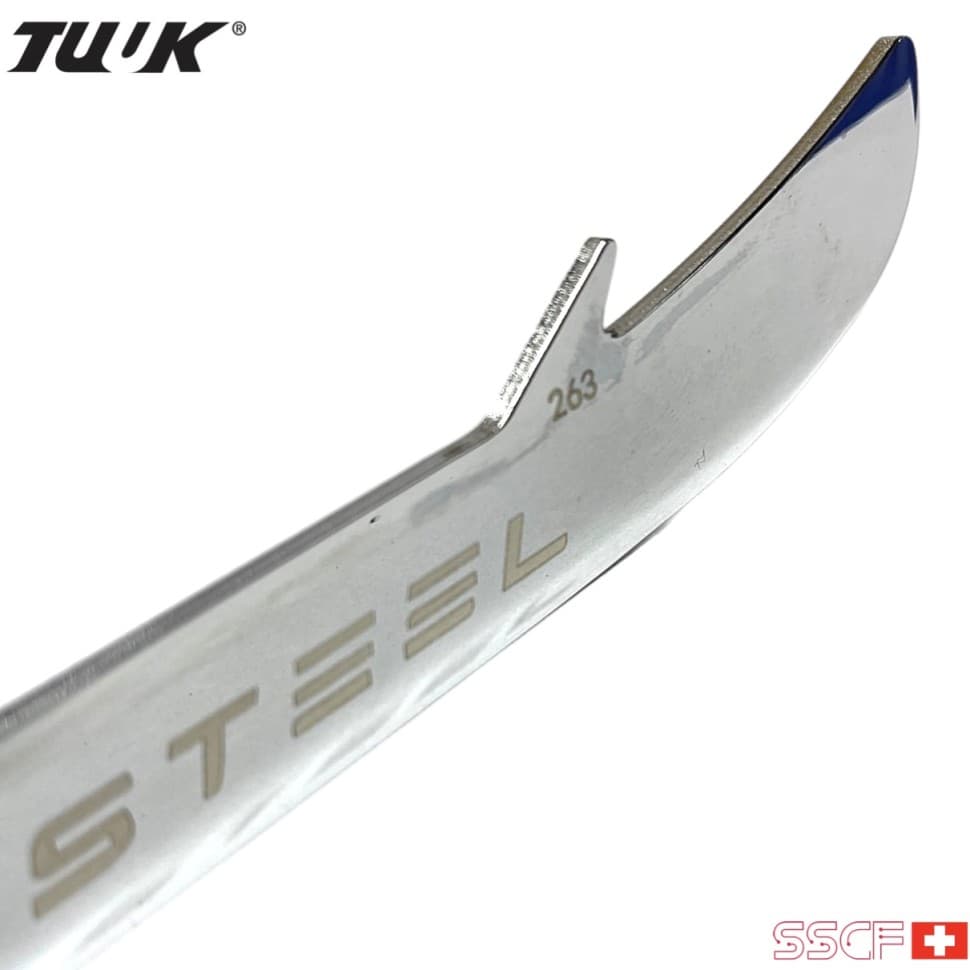 Хоккейные лезвия SSCF PRO FLYING STEEL CHROMIUM TUUK EDGE - миниатюра 5
