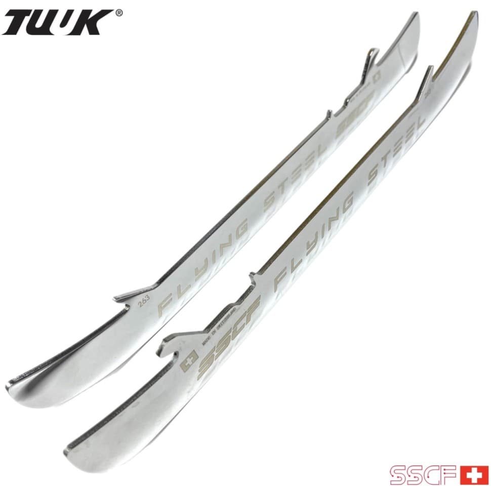 Хоккейные лезвия SSCF PRO FLYING STEEL CHROMIUM TUUK EDGE - миниатюра 6