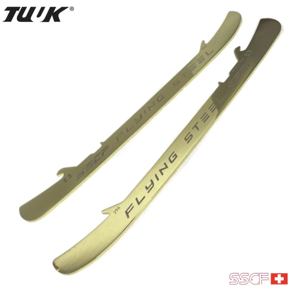 Хоккейные лезвия SSCF PRO FLYING STEEL GOLD TUUK EDGE - миниатюра 3