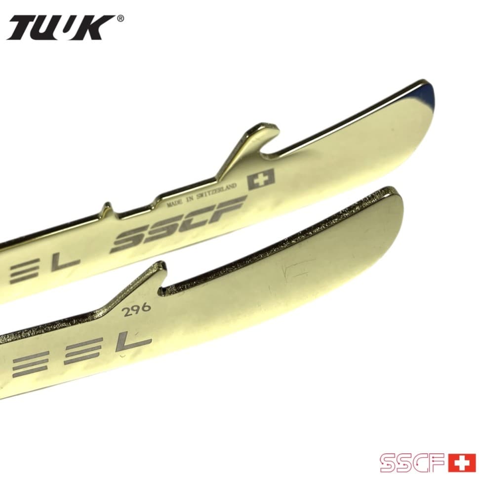 Хоккейные лезвия SSCF PRO FLYING STEEL GOLD TUUK EDGE - миниатюра 5