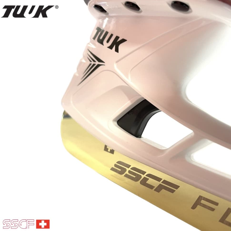 Хоккейные лезвия SSCF PRO FLYING STEEL GOLD TUUK EDGE - миниатюра 6