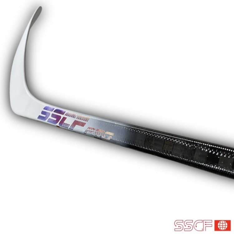Кастомная хоккейная клюшка SSCF PRO BLACK WHITE FULL CUSTOM - миниатюра 3