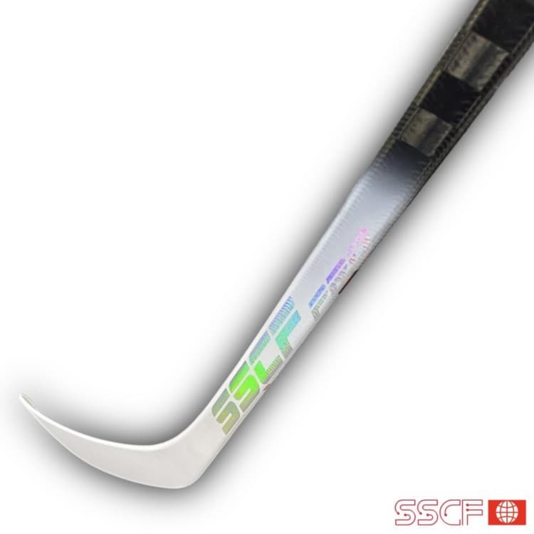 Кастомная хоккейная клюшка SSCF PRO BLACK WHITE FULL CUSTOM - миниатюра 5