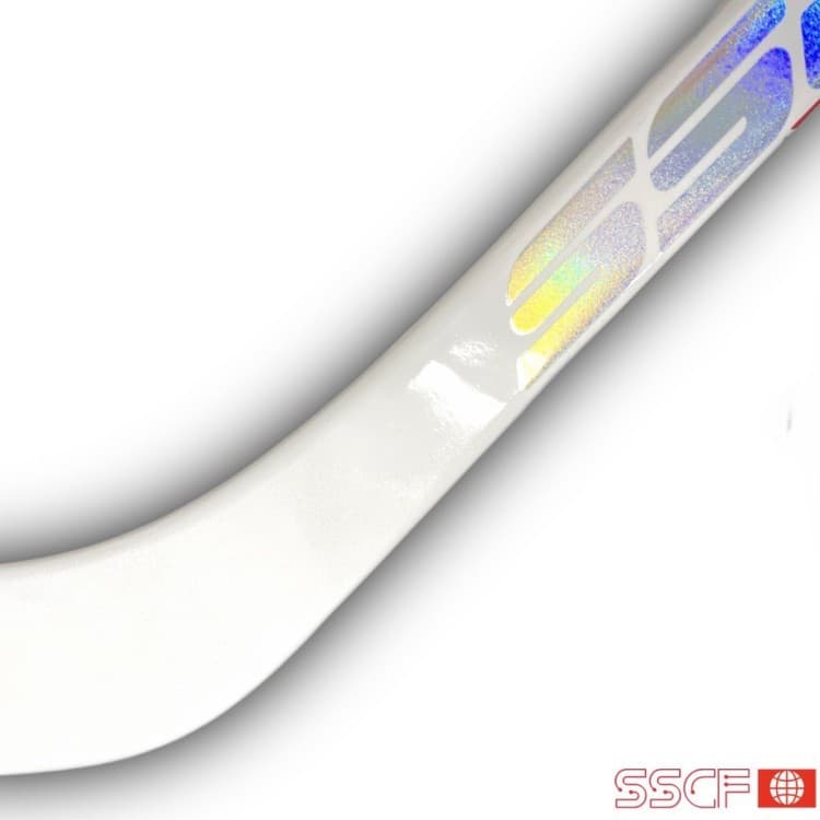 Кастомная хоккейная клюшка SSCF PRO BLACK WHITE FULL CUSTOM - миниатюра 7