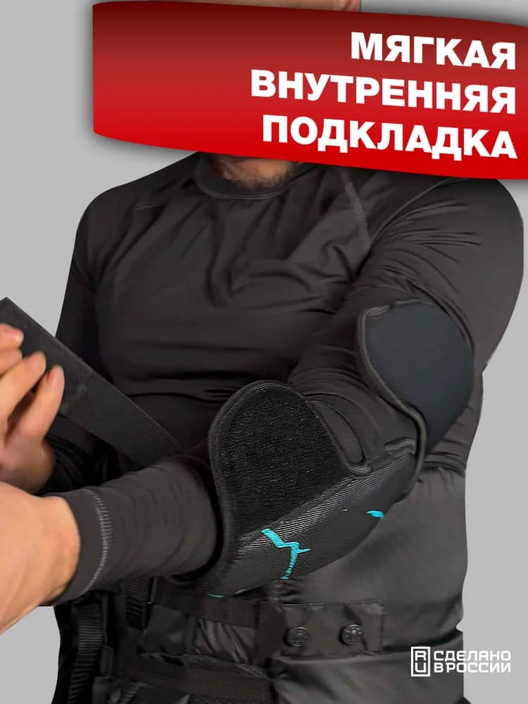 Налокотники хоккейные MAKO STREAM 24 JR - миниатюра 4