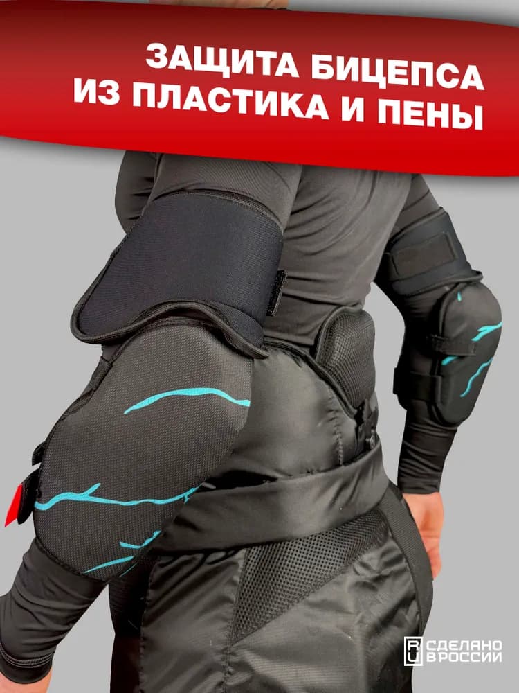 Налокотники хоккейные MAKO STREAM 24 JR - миниатюра 6