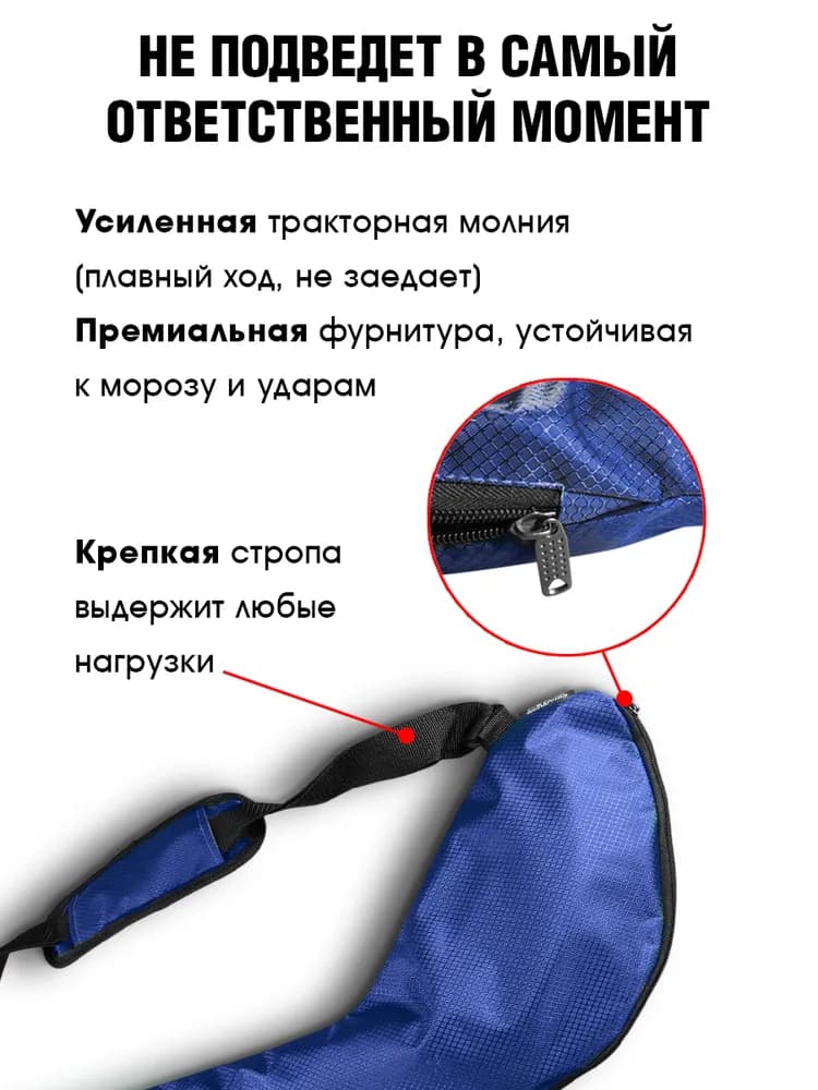 Спортивная сумка-чехол для флорбольной клюшки - миниатюра 4