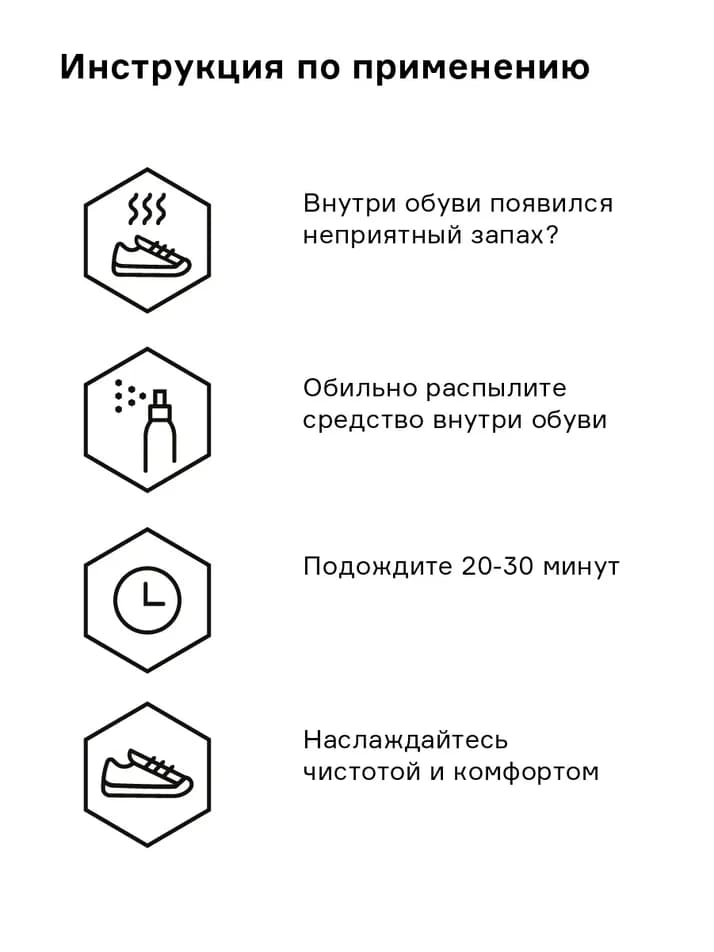 Нейтрализатор запаха для коньков Helmetex Shoes 100 мл - миниатюра 5