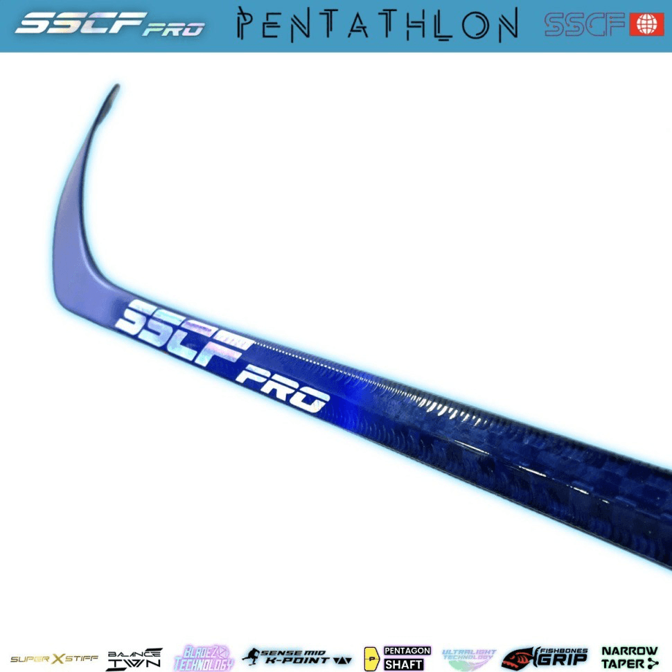 Клюшка пятигранная SSCF PRO PENTATHLON DARK BLUE - миниатюра 3
