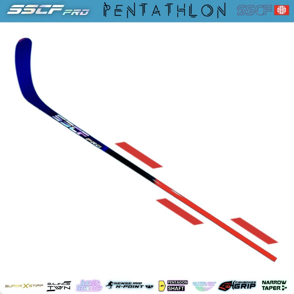 Клюшка пятигранная SSCF PRO PENTATHLON DARK BLUE - миниатюра 6