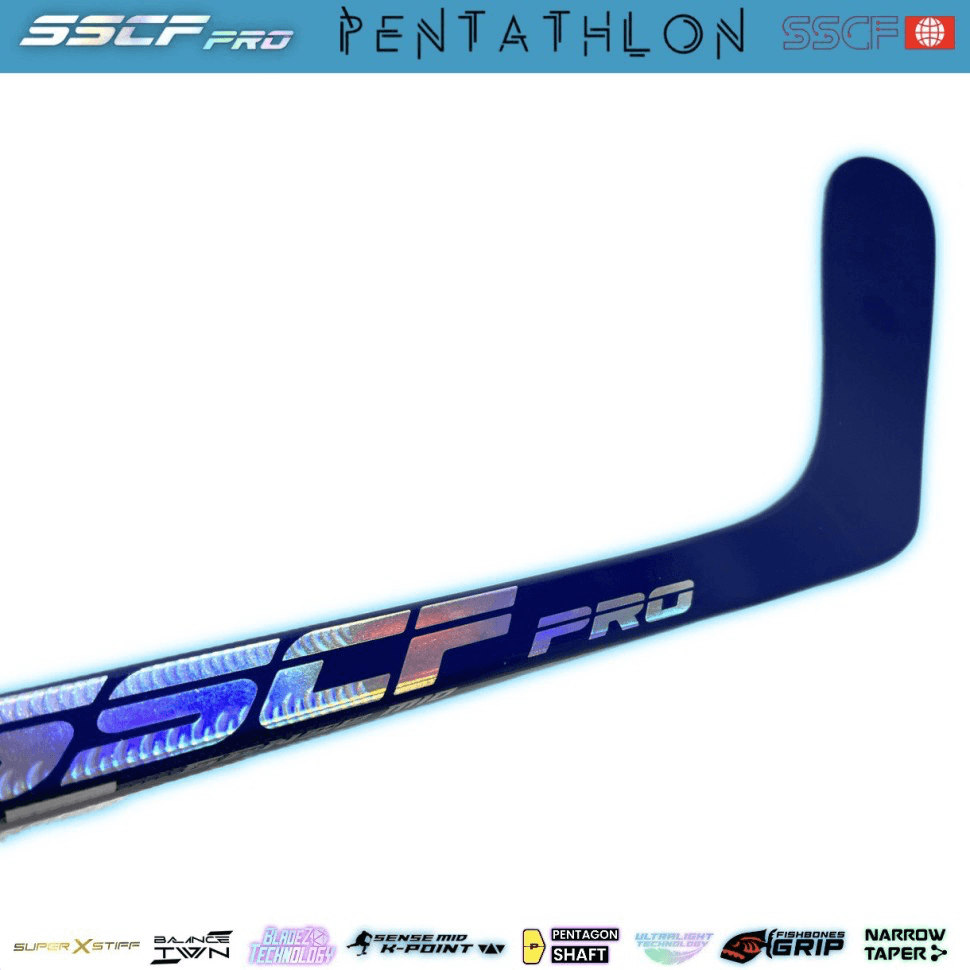 Клюшка пятигранная SSCF PRO PENTATHLON DARK BLUE - миниатюра 10