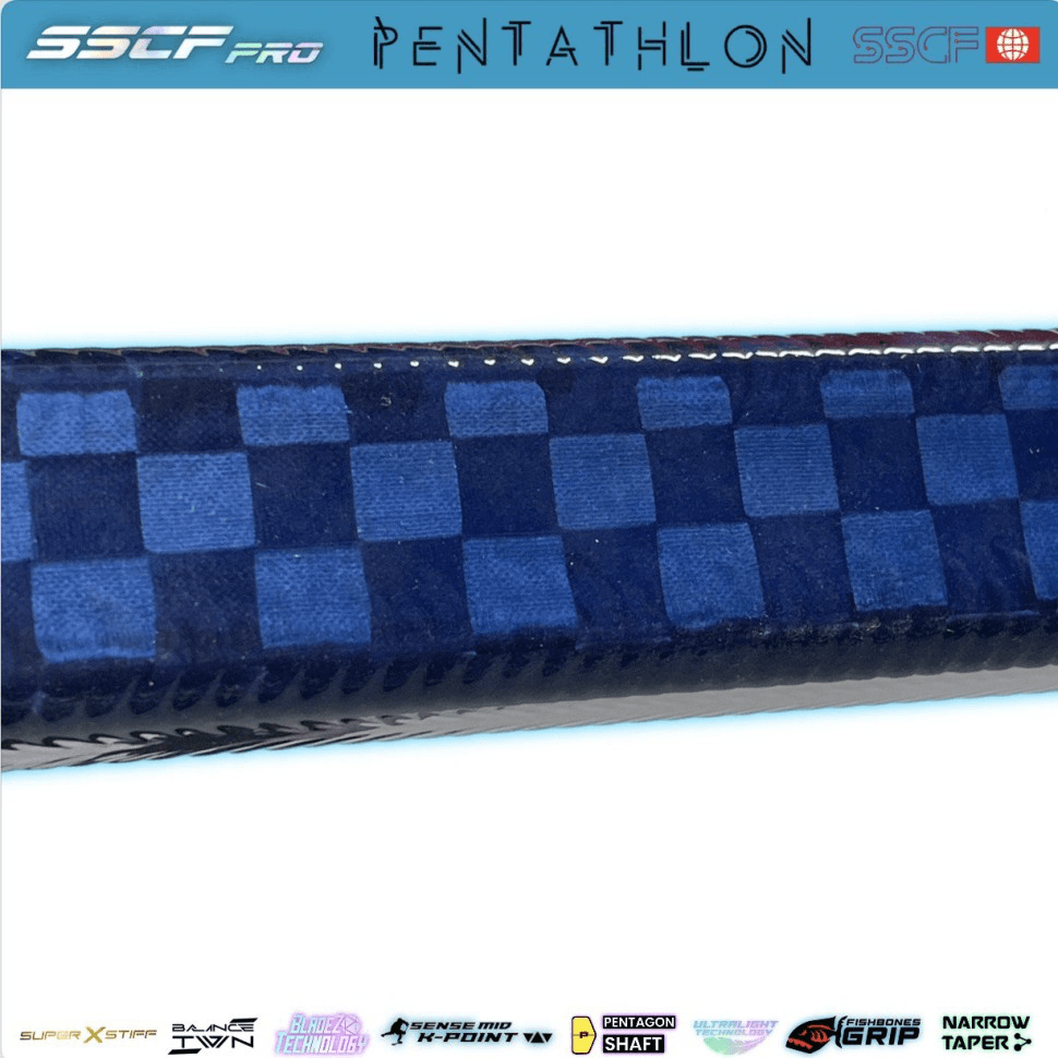 Клюшка пятигранная SSCF PRO PENTATHLON DARK BLUE - миниатюра 11