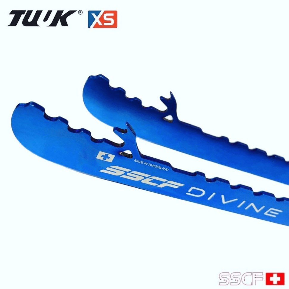 Хоккейные лезвия SSCF PRO DIVINE STEEL BLACK TUUK|XS - миниатюра 4