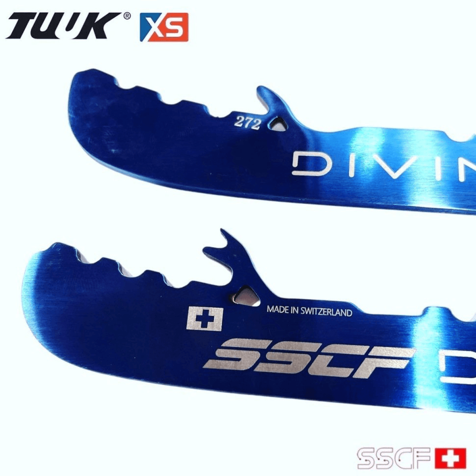 Хоккейные лезвия SSCF PRO DIVINE STEEL BLACK TUUK|XS - миниатюра 5