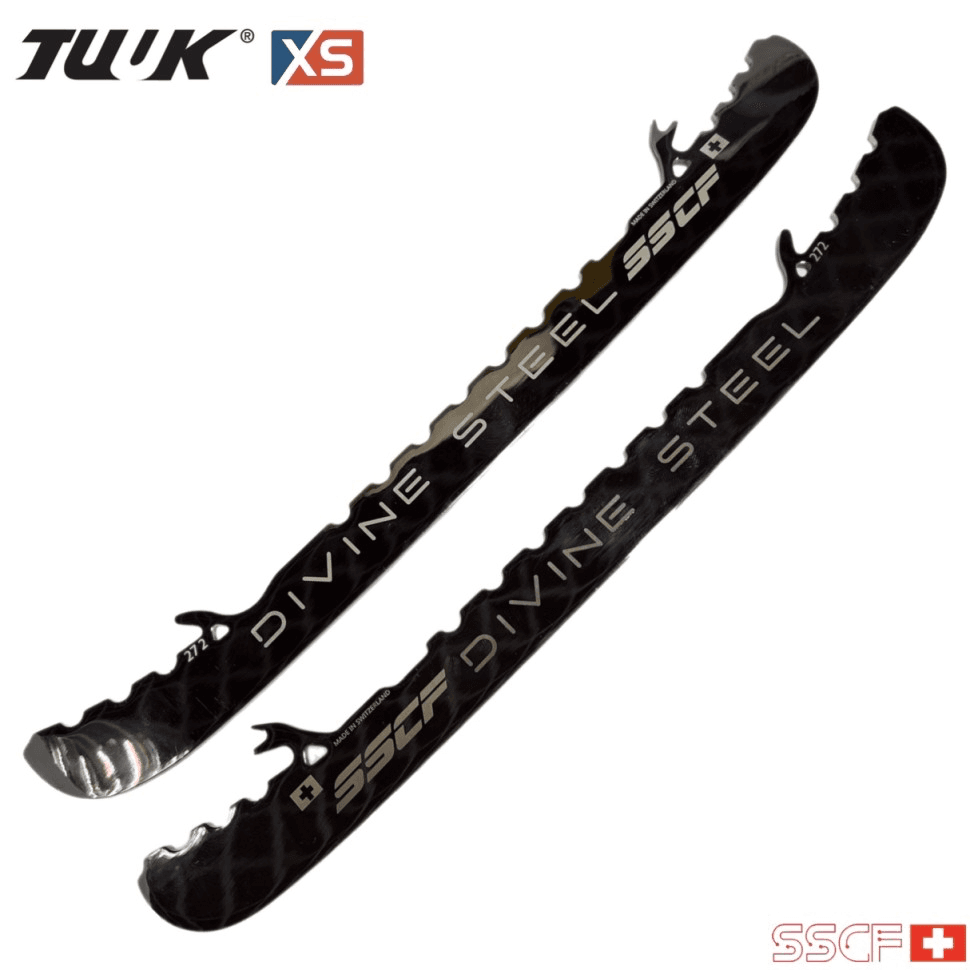 Хоккейные лезвия SSCF PRO DIVINE STEEL BLACK TUUK|XS 2 - миниатюра 1
