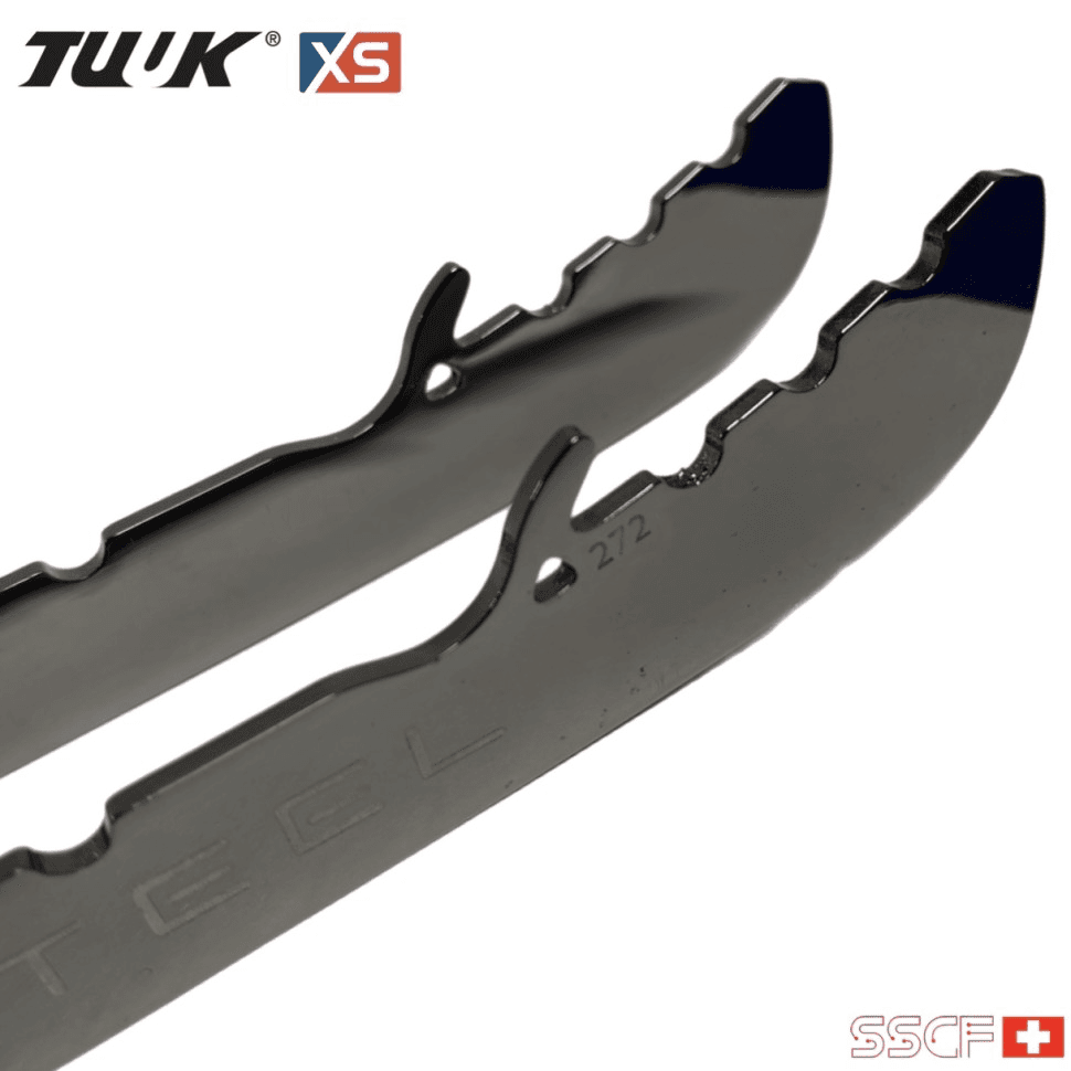 Хоккейные лезвия SSCF PRO DIVINE STEEL BLACK TUUK|XS 2 - миниатюра 4