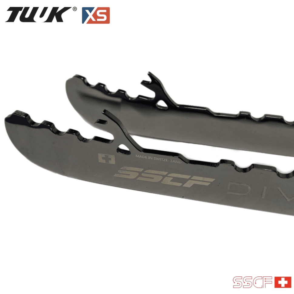 Хоккейные лезвия SSCF PRO DIVINE STEEL BLACK TUUK|XS 2 - миниатюра 6