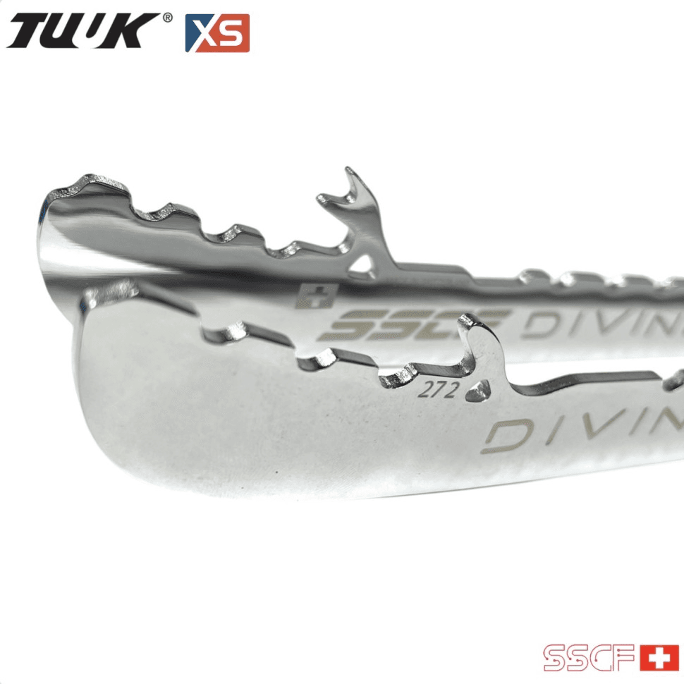 Хоккейные лезвия SSCF PRO DIVINE STEEL CHROMIUM TUUK|XS - миниатюра 3