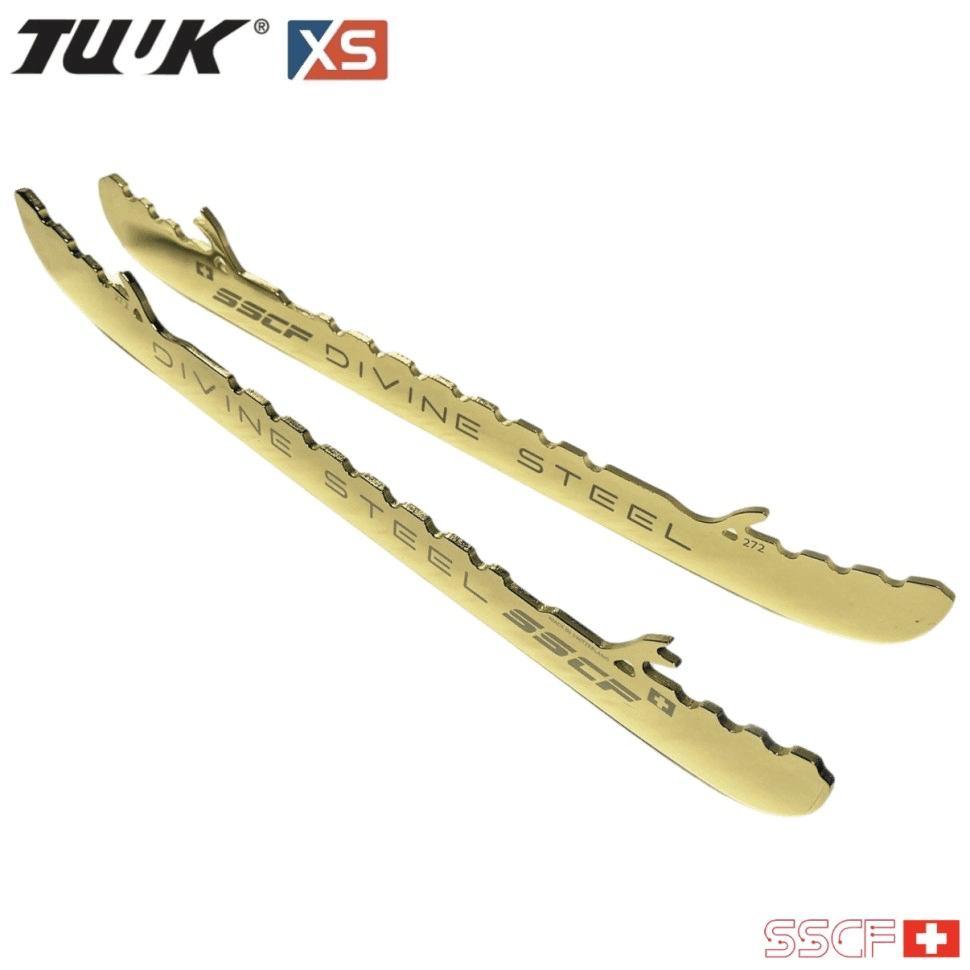Хоккейные лезвия SSCF PRO DIVINE STEEL GOLD TUUK|XS - миниатюра 8