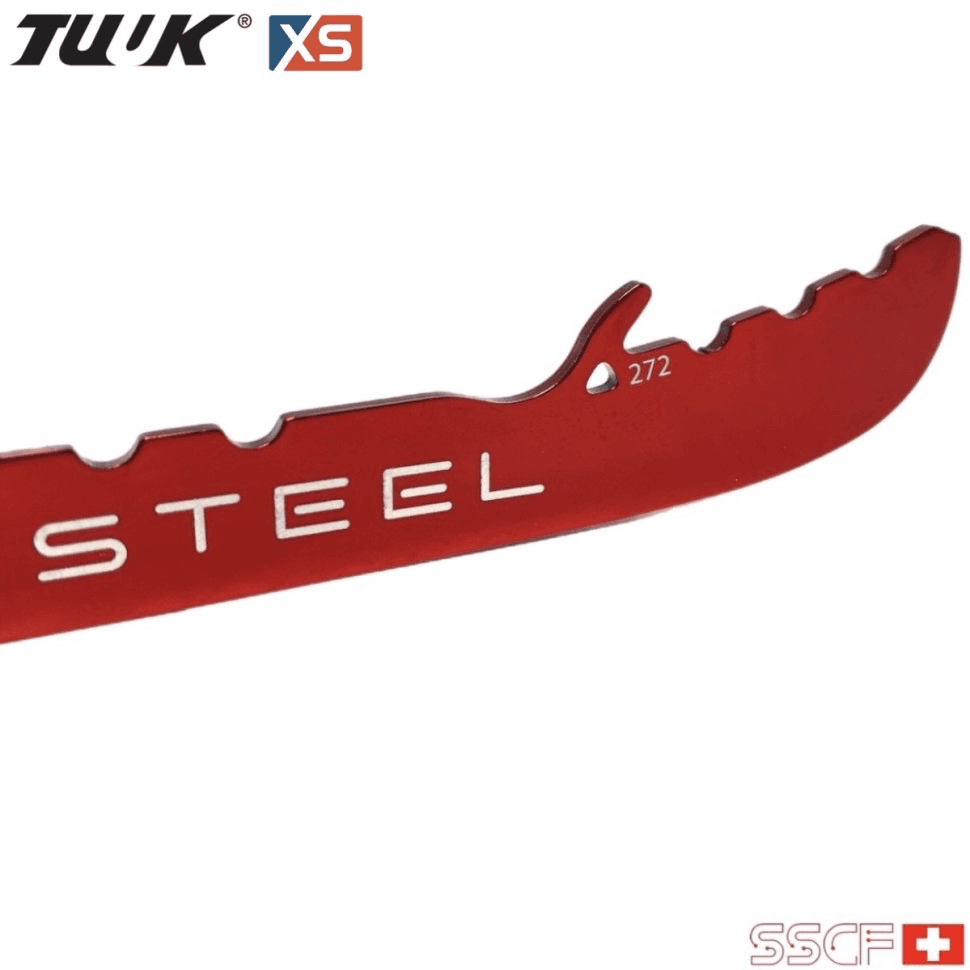 Хоккейные лезвия SSCF PRO DIVINE STEEL RED TUUK|XS - миниатюра 5