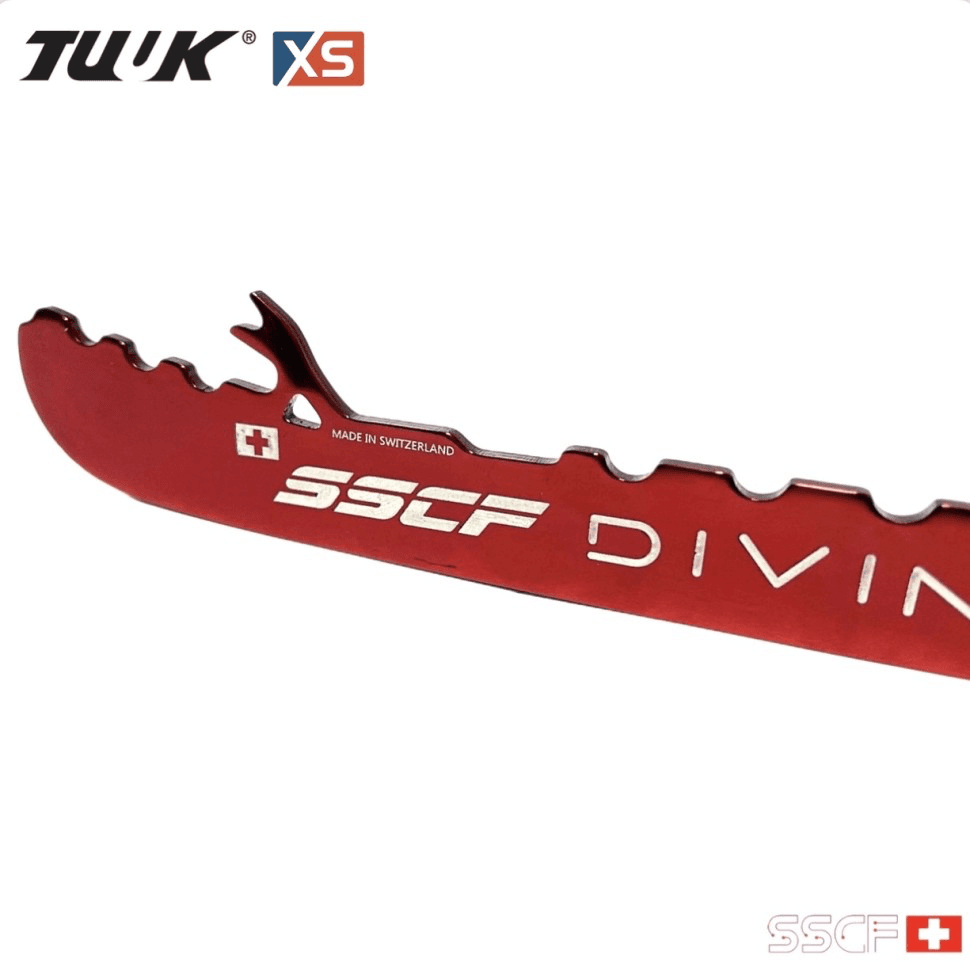 Хоккейные лезвия SSCF PRO DIVINE STEEL RED TUUK|XS - миниатюра 6
