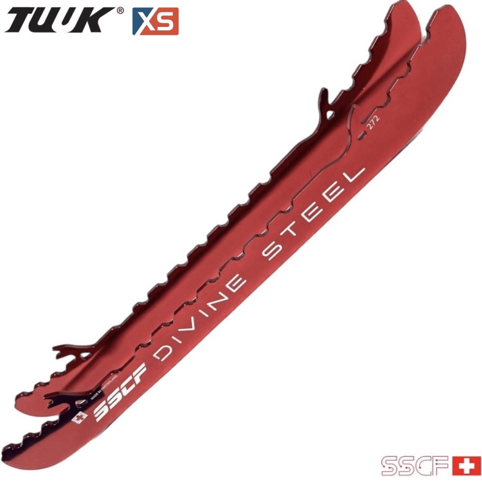 Хоккейные лезвия SSCF PRO DIVINE STEEL RED TUUK|XS - миниатюра 8