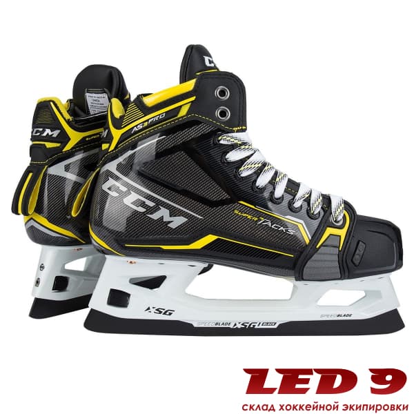 Коньки вратарские CCM SUPER TACKS AS3 PRO - миниатюра 1