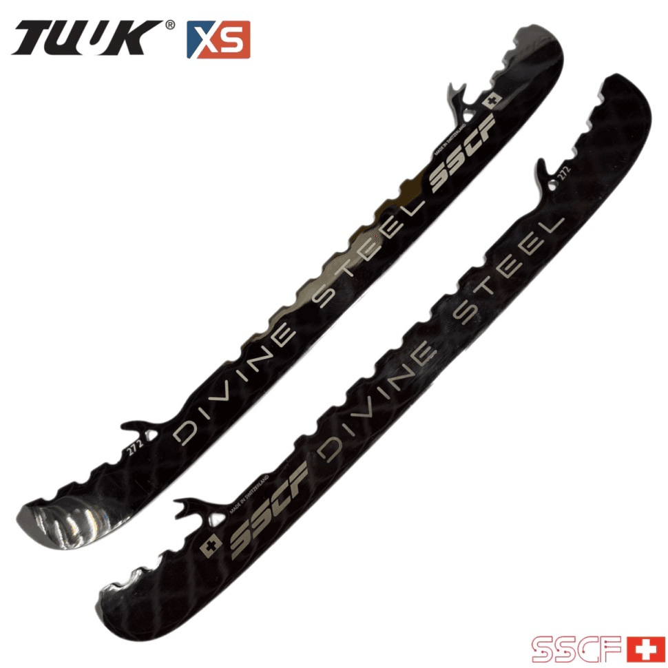 Хоккейные лезвия SSCF PRO DIVINE STEEL BLACK TUUK|XS 2
