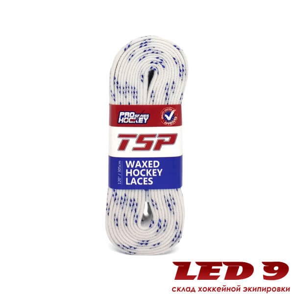 TSP Шнурки хоккейные с пропиткой Hockey Laces Waxed 305 - Изображение 1