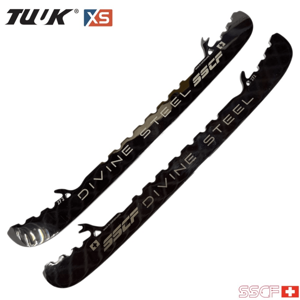 Хоккейные лезвия SSCF PRO DIVINE STEEL BLACK TUUK|XS 2 - Изображение 1